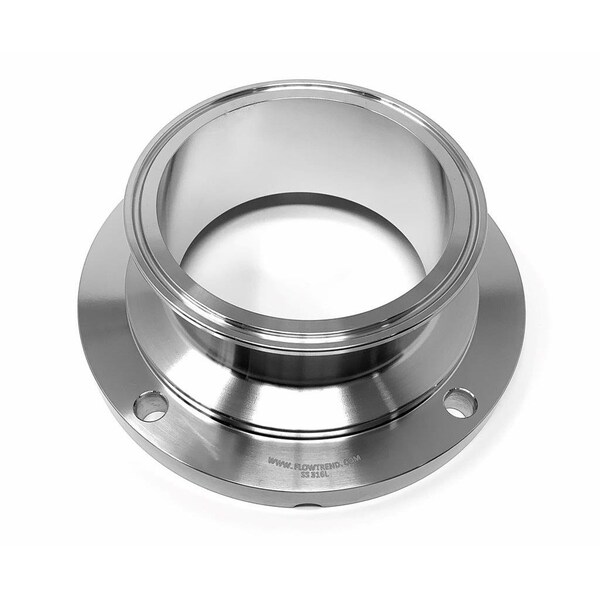 LKB Body Half 4.0" , Position 1, 316SS; Replaces Alfa Laval Part# 9611413251